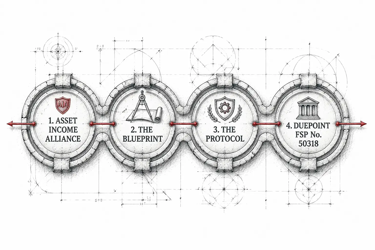connecting the dots four part system