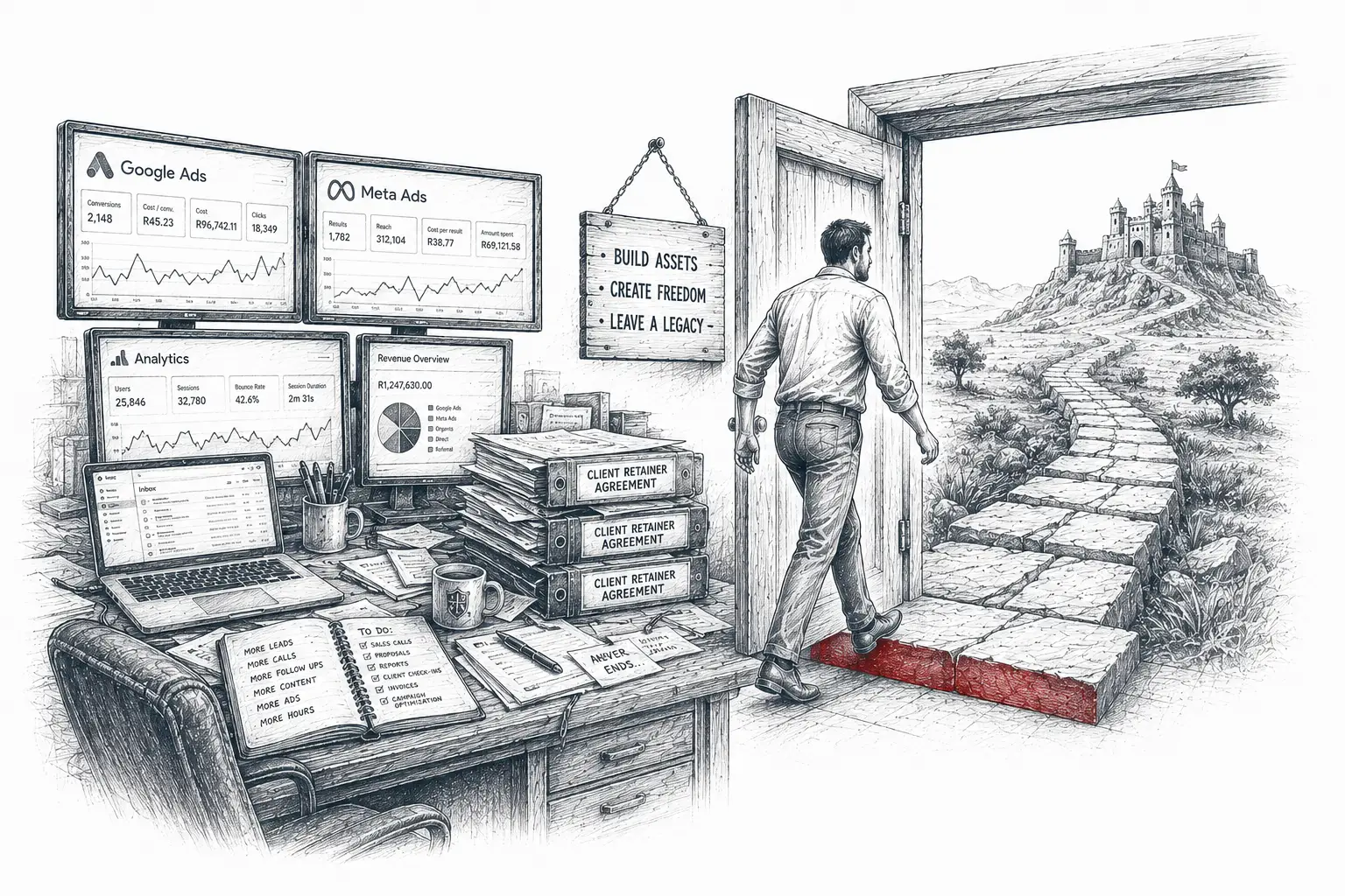 stepping away from the optiflow desk